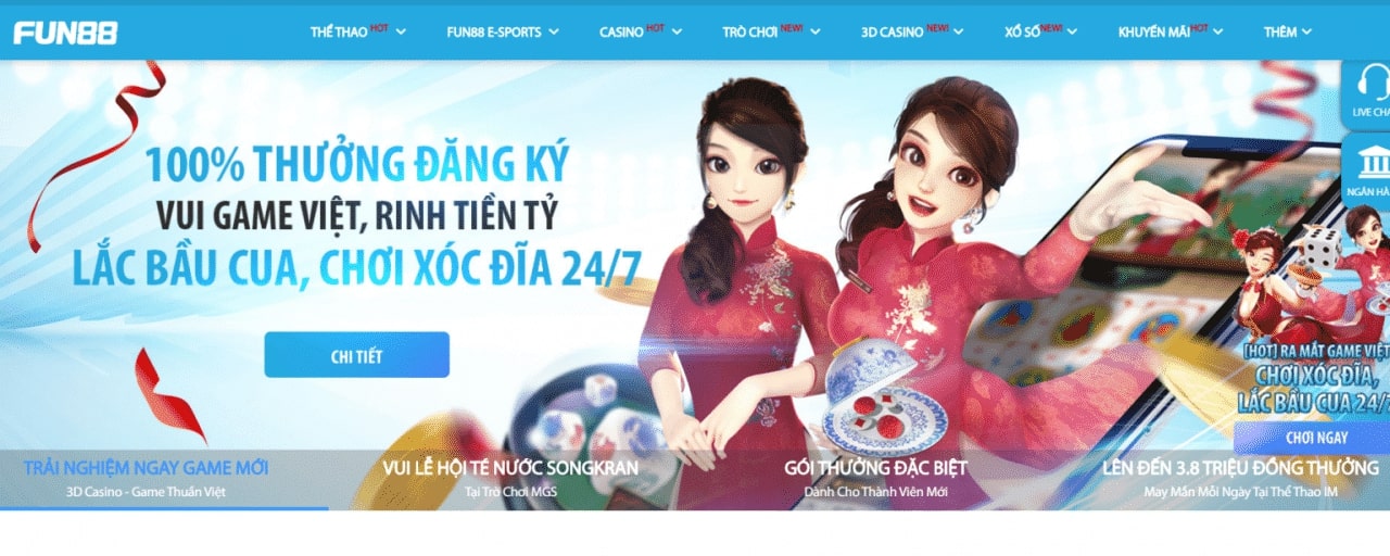 HƯỚNG DẪN CHƠI BẦU CUA XÓC ĐĨA TÀI XỈU 3D TÀI Fun88