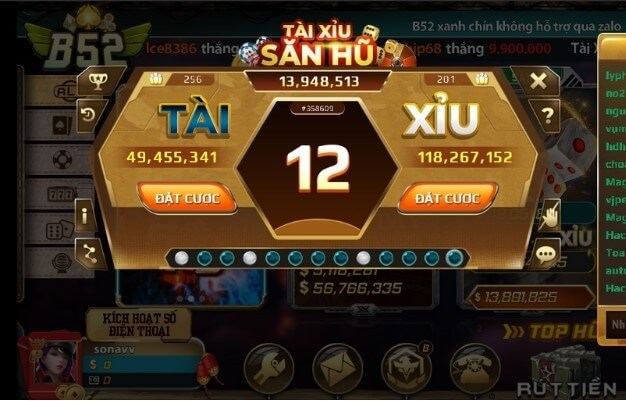 Hướng dẫn chơi game tài xỉu B52 dành cho người mới